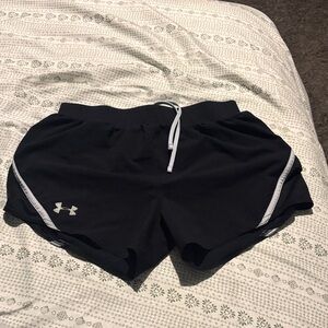 Under Armour Women's Black Athletic Shorts